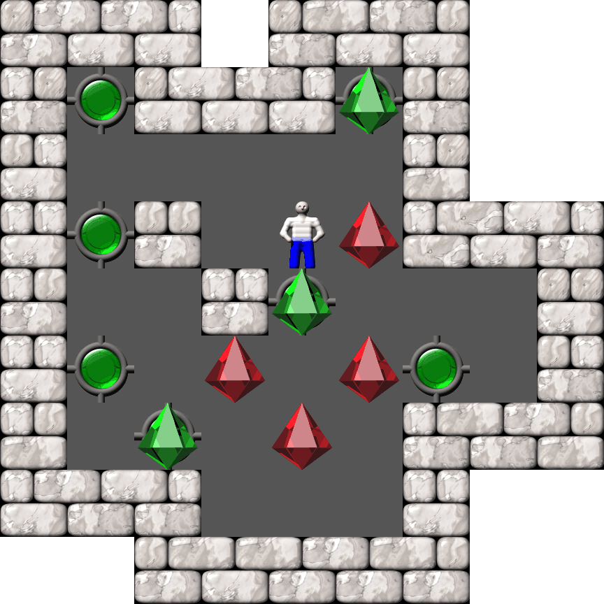 Sokoban Ionic Catalysts level 174